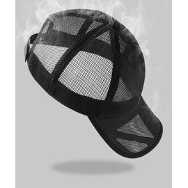 Lovechic: All Mesh Cap, Men's, Large Size, Hat, Mesh, Large, Spring, Summer, Autumn, Stylish, 23.6 - 25.6 inches (60 - 65 cm), Size Adjustable, beige