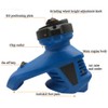 Wiyos Electric Drill Bit Sharpener 3-12mm Automatic Drill Bits Grinder