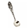 SILVERLIZA SOLID 925 Sterling silver Love Disarmed Mini salt Spoon/