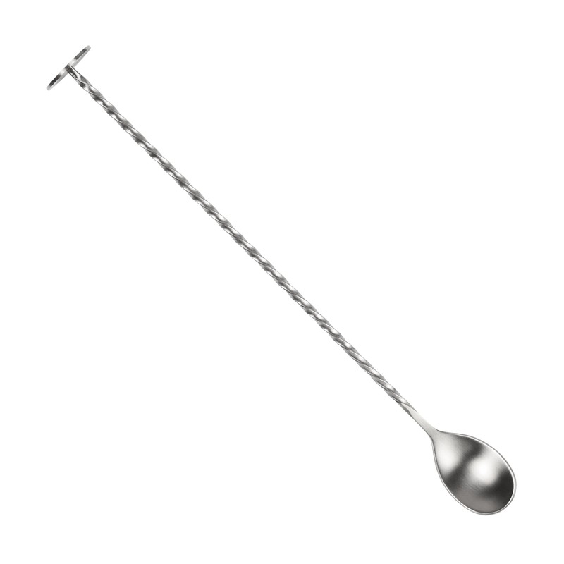 Tala Stainless Steel Cocktail Spoon, 27.5cm Bar Spoon with Weighted