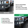PIUGILH Replacement Front Bumper Corner Bezels Protective Frame Cover Decorative