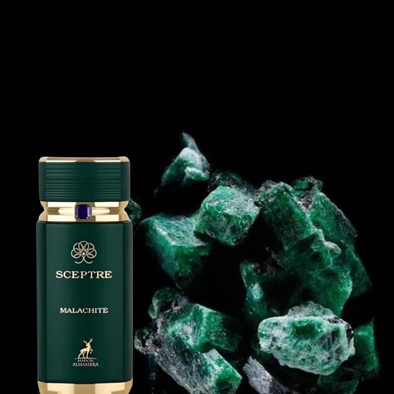 Maison Alhambra Sceptre Malachite for Unisex Eau de Parfum Spray,