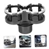 Ciieeo Dual Slots Cup Expander Car Cup Holder with Stable