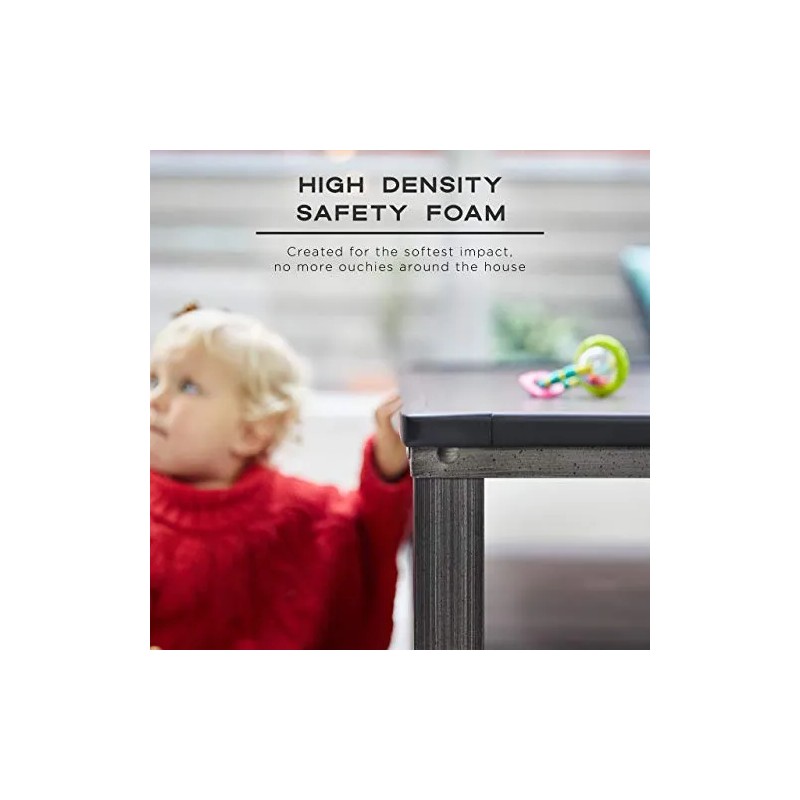 Set De Protectores De Esquinas Y Bordes Negro