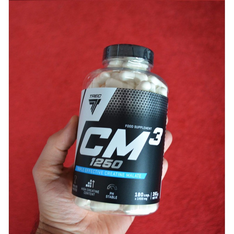 Trec Nutrition Cm3 1250 180 caps -- Creatine Tablets for