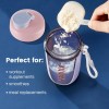 shaker cups for protein shakes 20 oz protein shaker bottle，Leak