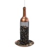 Good Directions BF113 Vineyard Select Wine Bottle Bird Feeder, Copper