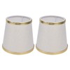 2PCS Fabric Lampshade European Style Lamp Shade for E14 Screw