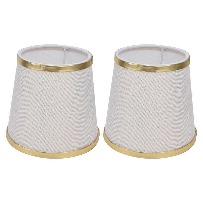 2PCS Fabric Lampshade European Style Lamp Shade for E14 Screw