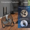 Lasko 20" Black High Velocity Wall Mount Fan with Pivoting