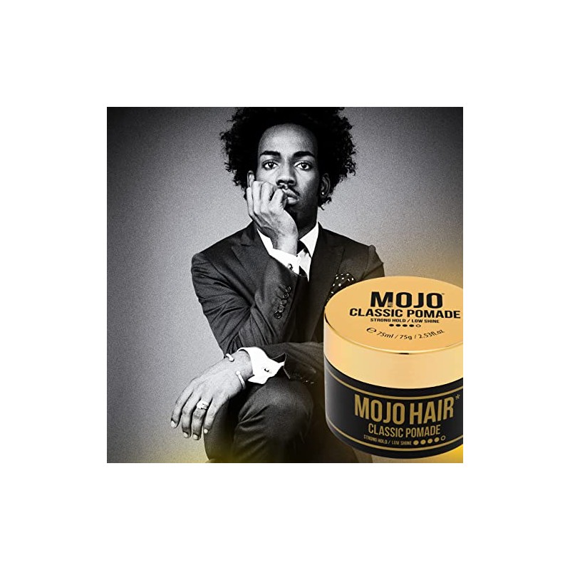 MOJO Hair Classic Pomade | Water Based Pomade for Men