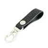 Indenya 4701-01-003 Belt Strap, Key Chain B, Deer Leather, Black