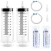 Pack of 2 500 ml Syringe with Hose, Large Syringe