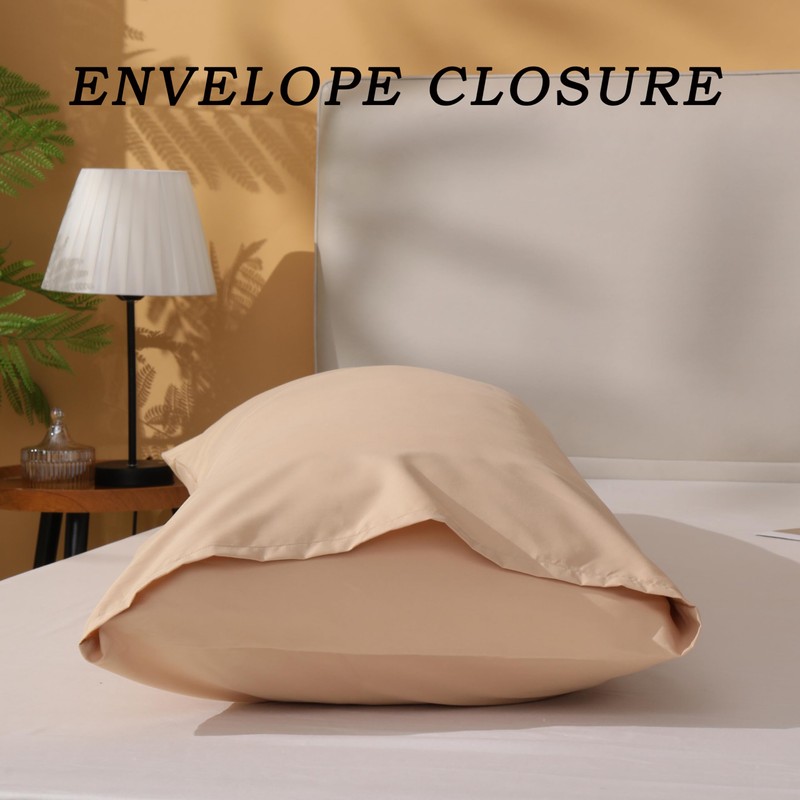 DOWNSTORIA Body Pillow Cover, Ultra Soft Microfiber Long Pillowcase, Envelope