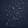 No Hooks Required Dotted Waffle Weave Shower Curtain with Snap