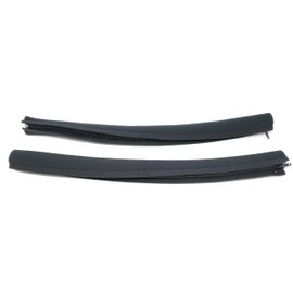 Ultra Spec Cables - 19" Neoprene Cable Management Sleeve with Zipper, Black (2 Pack)