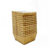 Bakery Direct Square Mini Loaf Card Disposable Baking Moulds/Cases (200)