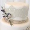 Funshowcase Large Pre-Made Ready to Use Edible Cake Lace Art