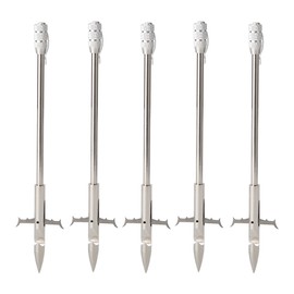 5PCS Stainless Steel Bow Fishing Arrowheads Slingshot Catapult Dart Tips Shooting Fish