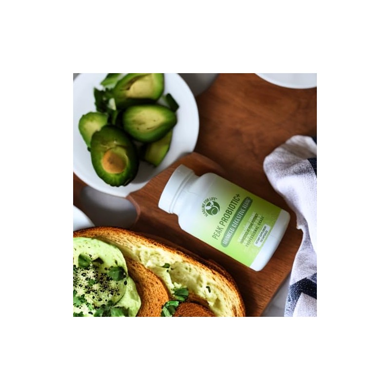 Peak Probiotic+ 7.5 Billion Peak Harvested Probiotics 10 Active Strains