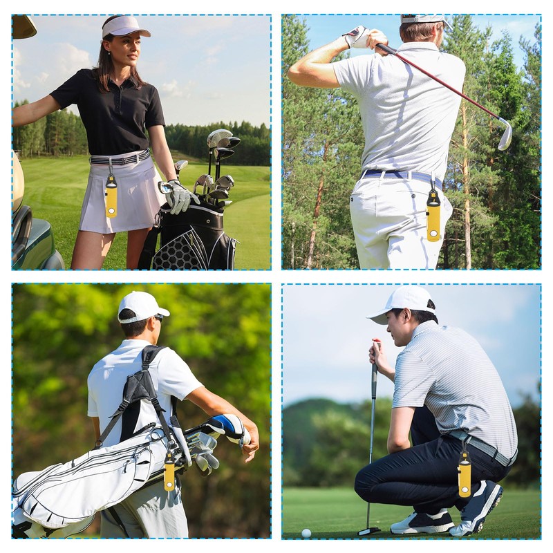 PATIKIL Golf Ball Carrying Bag Golf Tee Holder Pouch for