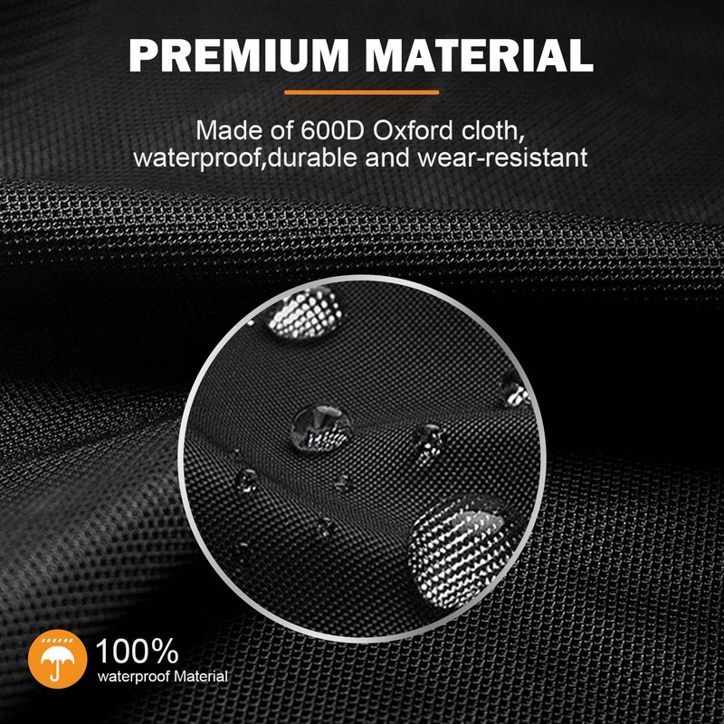 TURLIOARN Blackstone 17 Pulgadas Grill Cover, 600D Abrasión Resistente Tear