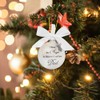 Uposao Transparent Christmas Decoration with Feather Ball, A Piece of