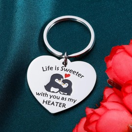 Gifts for Him Valentines Day Gifts for Her Men Valentines Day Gifts Valentine's Day Gifts for Boyfriend Husband Valentines Day Gifts from Wife 1 Year Anniversary Christmas Valentines Day Penguin Gifts