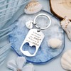 fuakUip Dad Gifts,Fathers Day Gift,Father Keyring,Father's Day Gift,Dad Presents,Daddy Birthday