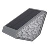 Solar Step Lamp Warm Light Button Light Sensor Control IP67