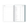Blue Sky 2026 Weekly and Monthly Planner Calendar, January 2026