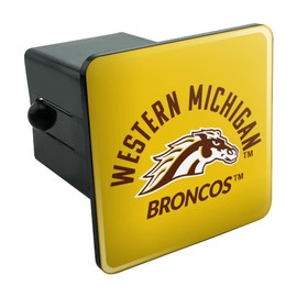 GRAPHICS & MORE Western Michigan University Broncos Tow Trailer Hitch Cover Plug Insert