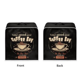 Qehuruxo Coffee Maker Cover Dust Protection Universal Waterproof and Dust Proof Shield for Drip Coffee Machines