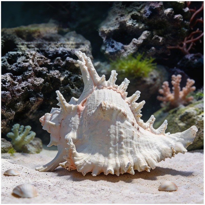 Natural Conch Shell, Real Large Conch Shell, Sea Shells for