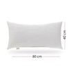 Set of 2 Waterproof Cotton Pillow Protectors with Hidden Zipper.
