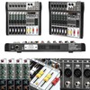 CT6-799 dj mixer Professional audio mixer 6 Channel with MP3