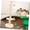 Beavorty Wooden Ladder Toy for Guinea Pigs Hamsters and Small