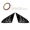 Thenice for 10th Gen Civic Rear Side Window Louvers Racing
