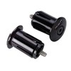 BBB Cycling BHT-96 ScrewOn Handlebar Tape Endcaps for Road Bikes,