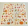 Unbranded 146 PCS 12 Sheets Thanksgiving Window Clings Fall Window