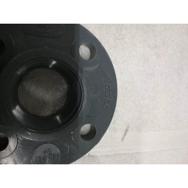 Lasco 1 1/2 in. PVC Sch 80 Solid Floor Flange - Threaded