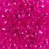 Super Z Outlet Fuchsia Acrylic Round Diamond Crystals Treasure Gems