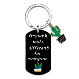 XzmaaoX Inspirational Gifts For Women Men Mental Health Keychain Cheer Up Gift For Coworker Friend Uplifting Positivity Therapist Gift For Teachers Day Thanksgiving Christmas
