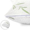 Utopia Bedding Bamboo Viscose Waterproof Pillow Protector Zippered (2 Pack)