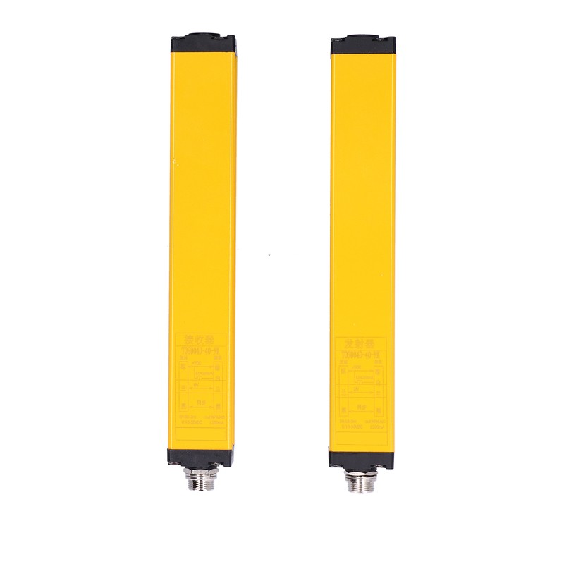 Safety Light Curtain Infrared Protection Sensor Device NPN NO Mounting