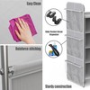 Simple Houseware 4-Tier 16 Cube Shoe Cubby Rack Organizer, Gray
