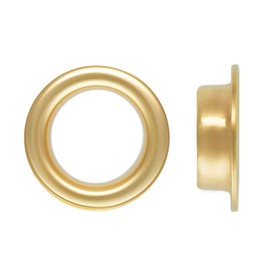 50pcs Adabele Real 1/20 14K Gold Filled Small Bead Core Grommet Eyelet (Hole ID 2.7mm) for Bead with 3mm Large Hole Jewelry Making JK9-B3
