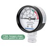 MEASUREMAN Black Steel Pressure Cooker Gauge, Pressure Canner Gauge, Steam