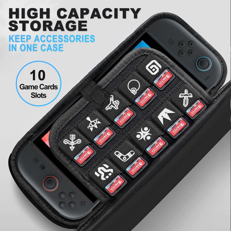 CHIKIXSON Switch 2 Bag, Carry Case for Switch 2 (2025),