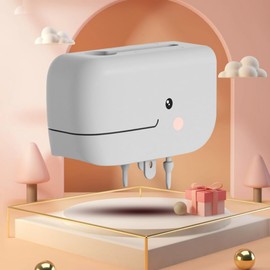 Poemtian Soft Cute Faucet Cover Bathtub Spout Cover,Protective Faucet Safety Guard for Kids, Bathtub Protector for Baby Shower (Grey)